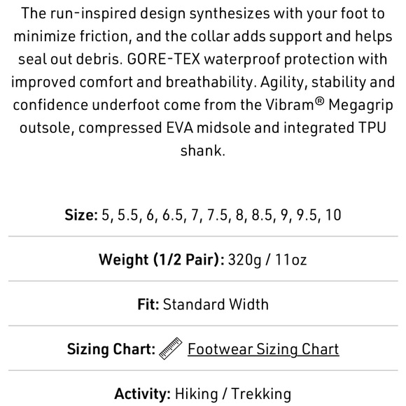 Arcteryx womens size 9 brand new hiking boots - Picture 4 of 4